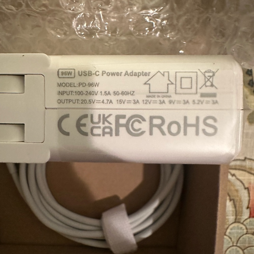 USB-C to USB-C Charging Adapter for MacBook